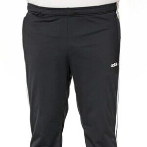 Men's Adidas Black White Stripe Track Pants